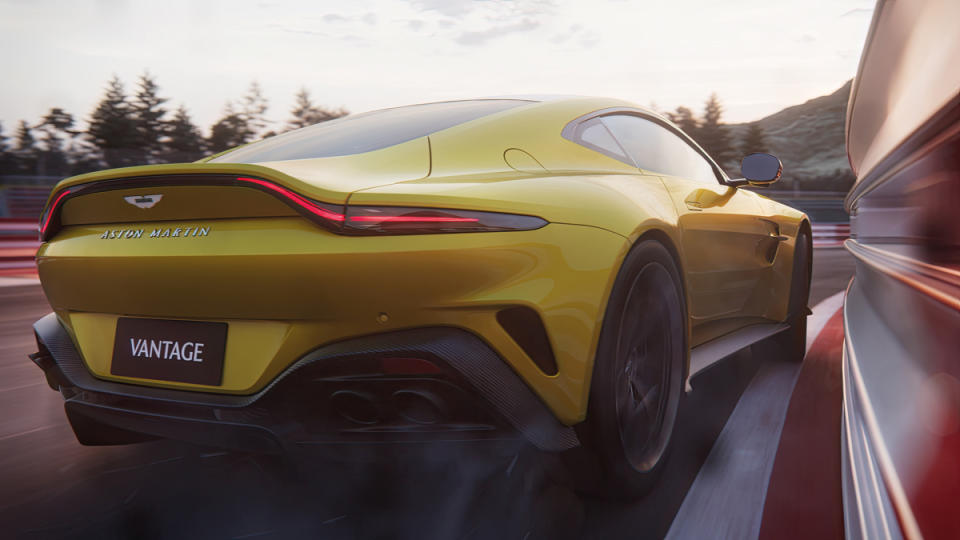 The 2025 Aston Martin Vantage.