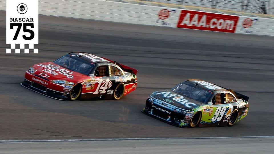 tony stewart carl edwards nascar