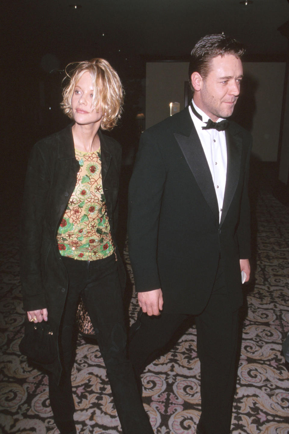 Meg Ryan and Russell Crowe