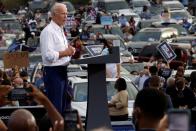 Democratic U.S. presidential nominee Biden campaigns in Georgia