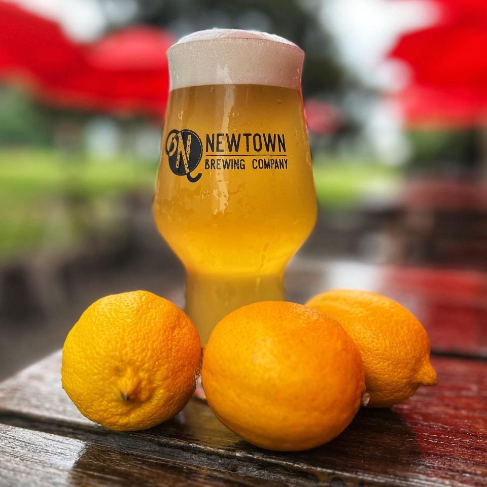There's Always Money in the Lemonade Stand is available this summer at Newtown Brewing Company.