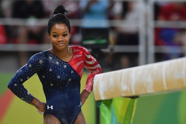 gabby douglas flying