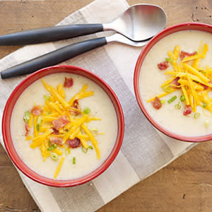 Slow-Cooker Loaded Potato Soup Recipe