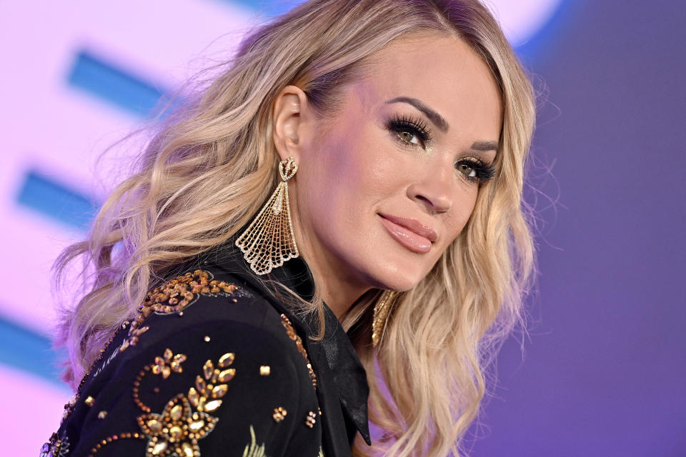 Carrie Underwood talks about what fitness means to her. (Photo: Axelle/Bauer-Griffin/FilmMagic)