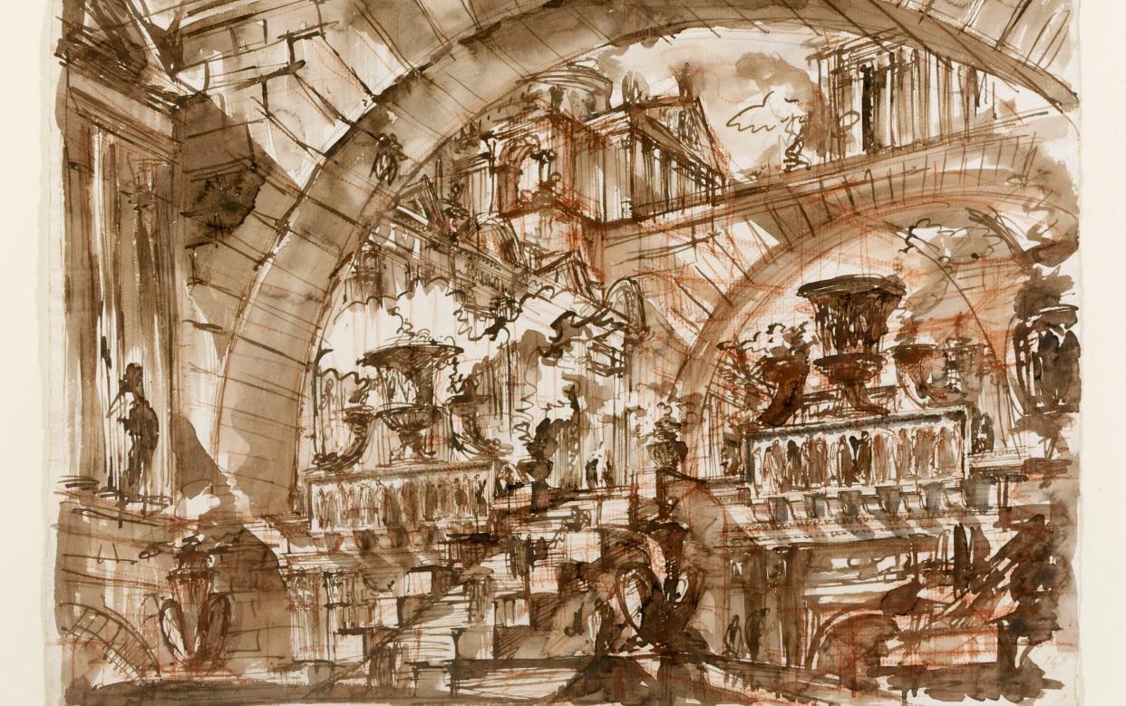 Giovanni Battista Piranesi, capriccio, c.1745-50​ - Hugh Kelly