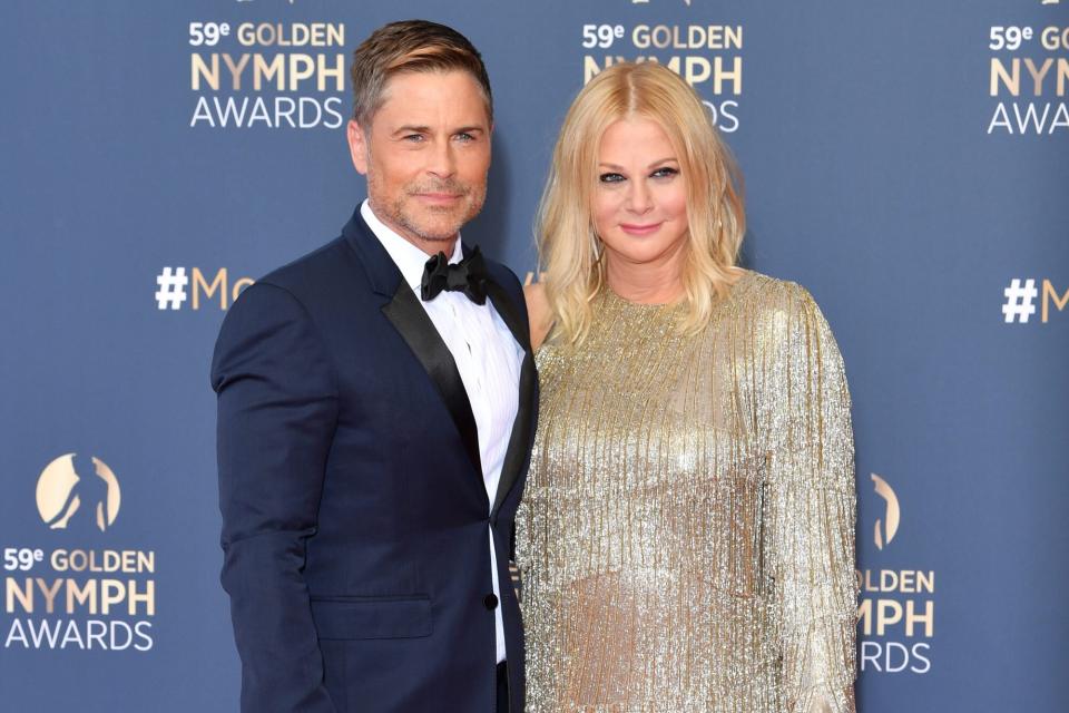 MONTE-CARLO, MONACO - JUNE 18: Rob Lowe and wife Sheryl Berkoff attend the closing ceremony of the 59th Monte Carlo TV Festival on June 18, 2019 in Monte-Carlo, Monaco. (Photo by Pascal Le Segretain/Getty Images)