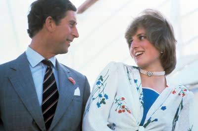 Prince-Charles and Princess Diana on their honeymoon.