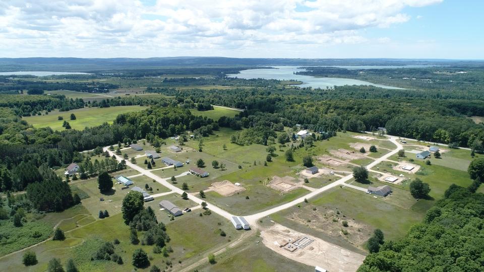 The Meadowlands subdivision in Alanson will eventually include 32 homes built by Northwest Michigan Habitat for Humanity.