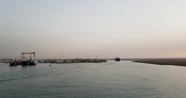 Vista del Canal de Suez (imagen de archivo vía lrosa/Flickr)