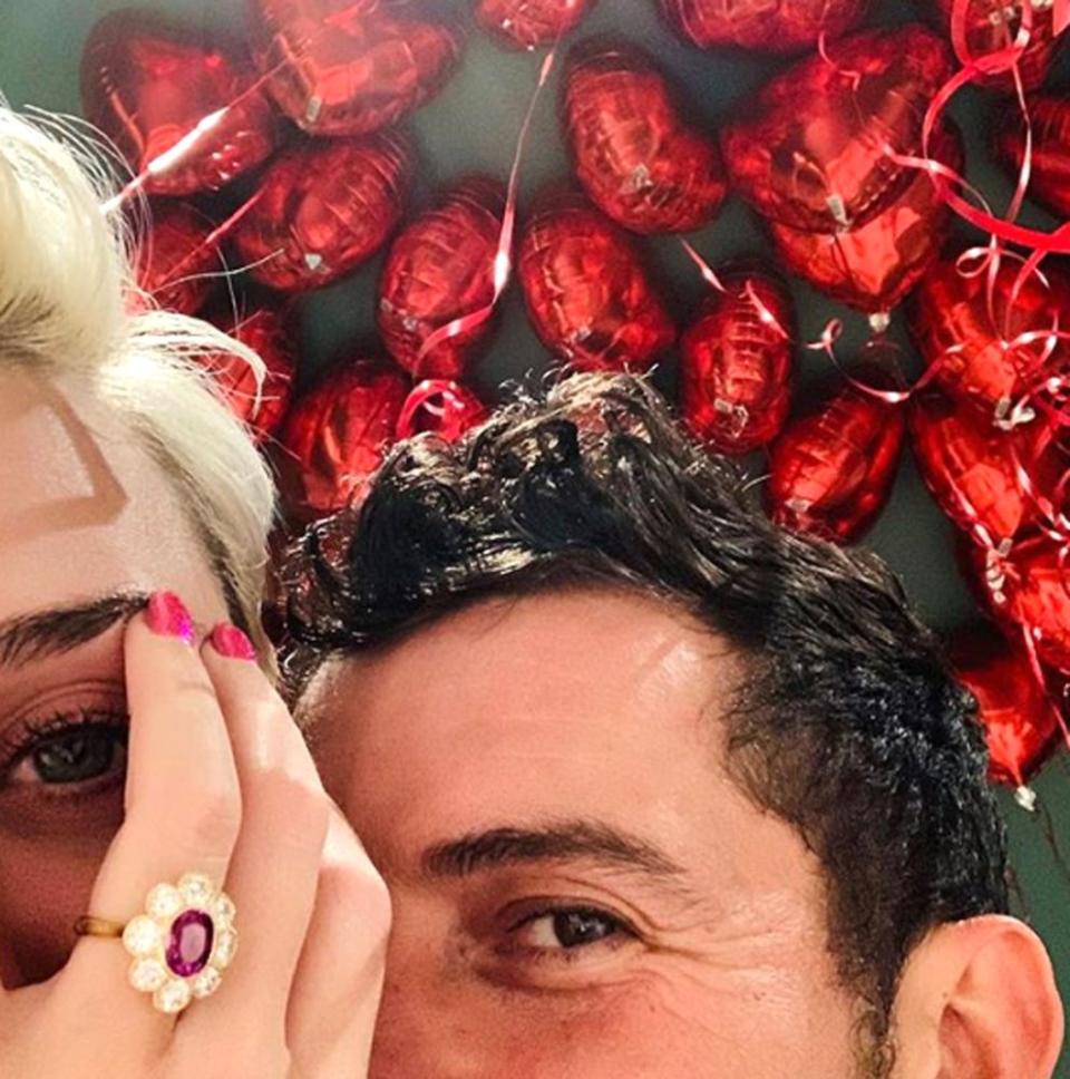 Katy Perry and Orlando Bloom | Katy Perry Instagram