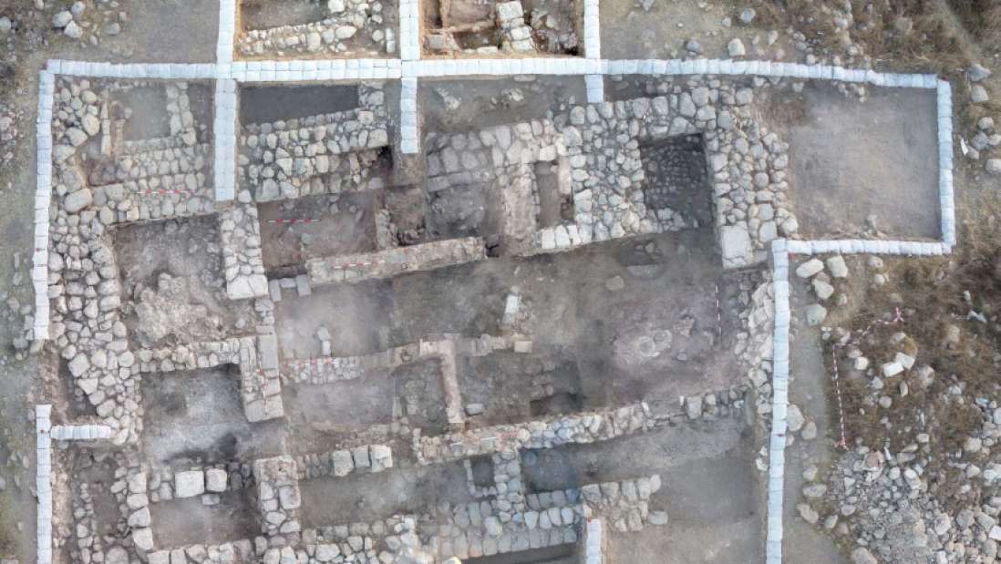The ruins could be evidence that King David ruled the area (Picture Bar Ilan University)