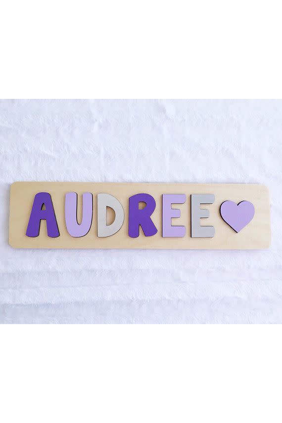 Personalized Wooden Puzzle