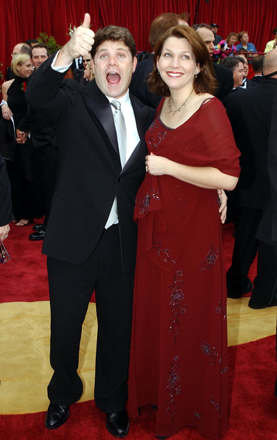 Sean Astin and Christine Astin