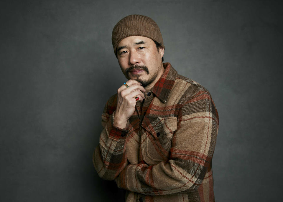 FILE - Director Randall Park poses for a portrait to promote the film "Shortcomings" at the Latinx House during the Sundance Film Festival on Sunday, Jan. 22, 2023, in Park City, Utah. "Shortcomings" opens in theaters Friday. (Photo by Taylor Jewell/Invision/AP, File)