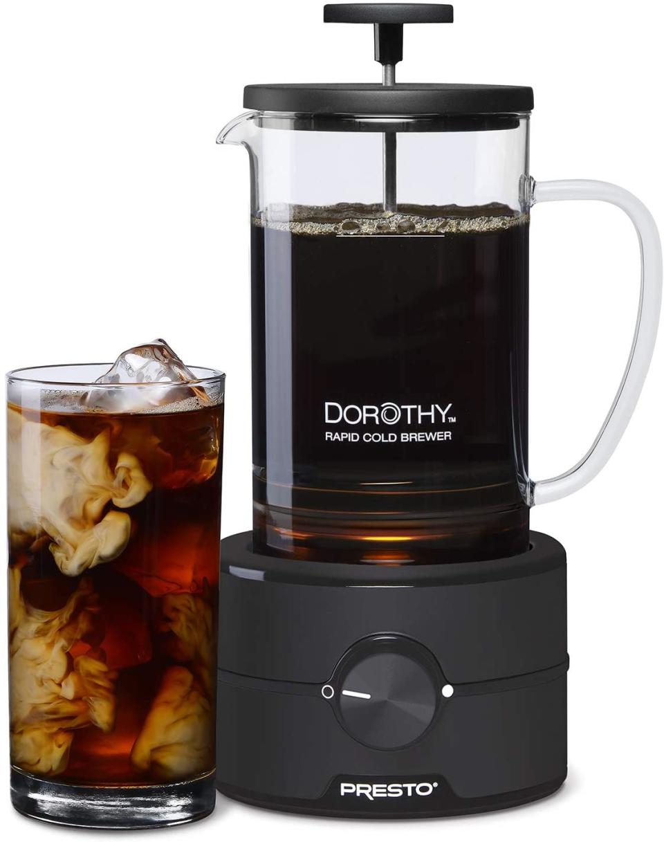 iced coffee makers, Presto 02937 Dorothy™ Electric Rapid Cold Brewer