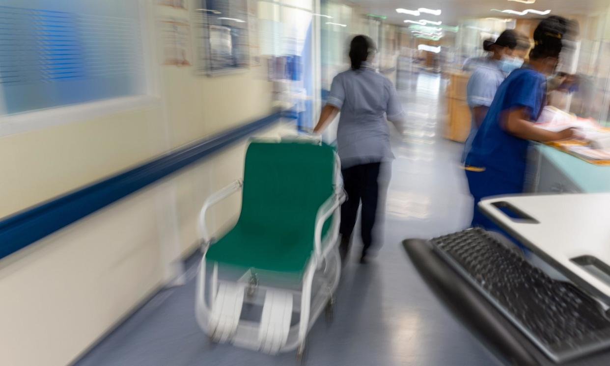 <span>Some nurses who left the NHS in 2023 cited work-life balance as the reason, data shows.</span><span>Photograph: Jeff Moore/PA</span>