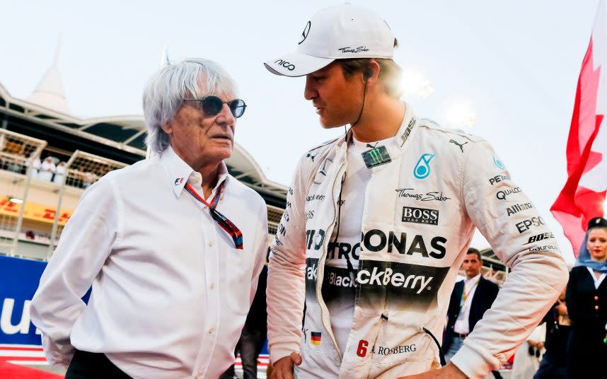 Bernie Ecclestone (left) is set to pocket $18.2m