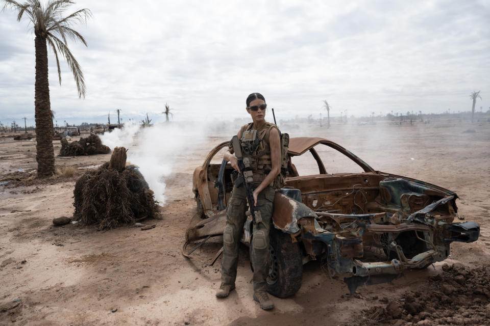 Laysla De Oliveira dans le rôle de Cruz Manuelos dans Special Ops: Lioness en streaming sur Paramount+ (Lynsey Addario/Paramount+)