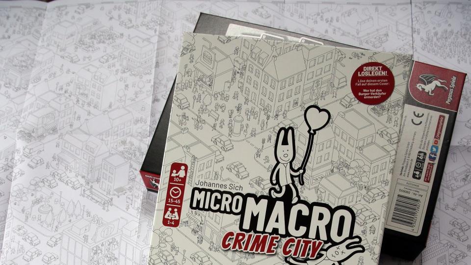 "MicroMacro: Crime City" ist zum Spiel des Jahres 2021 gewählt worden. (Bild: dpa)