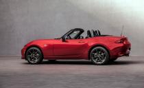 <p>caranddriver.com</p><p><a href="https://www.caranddriver.com/mazda/mx-5-miata" rel="nofollow noopener" target="_blank" data-ylk="slk:Learn More;elm:context_link;itc:0;sec:content-canvas" class="link ">Learn More</a></p><p>There's a reason the Mazda MX-5 Miata has been on our 10Best Cars list so many times. When it comes to convertibles, few cars available today are as clearly focused on driving enjoyment as the Miata. It's a genuine driver's car that's rewarding for both skilled drivers and those who just want an affordable convertible. An increase in power for 2019 makes the standard four-cylinder engine even more capable of delivering sports-car performance, yet the Mazda Miata hasn't lost any of its easy-to-drive nature. It's a convertible in its purest form, which makes this Editors' Choice one of the best convertibles available.</p>