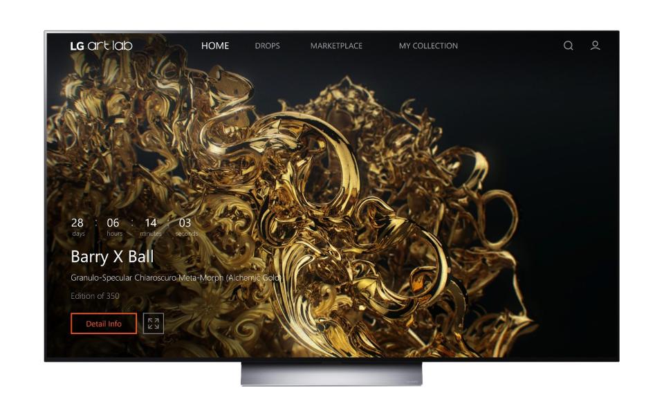 LG TVs Turn Living Room Into Digital Art Gallery With New NFT Platform
