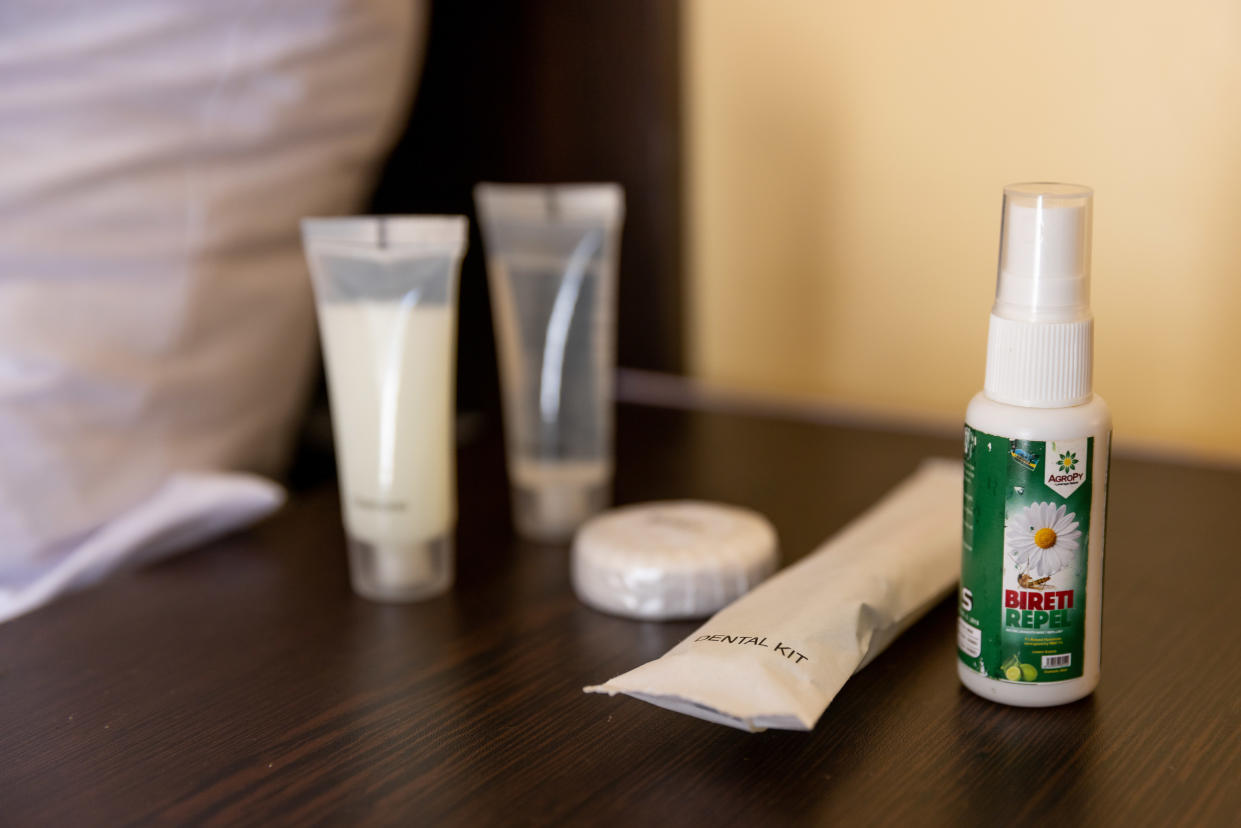 Cost of living crisis KIGALI, RWANDA - JUNE 24: Toiletries inside a bedroom area ready to accommodate asylum seekers as seen inside Hope Hostel on June 24, 2022 in Kigali, Rwanda. Hope Hostel is set to host asylum seekers sent from the UK in the coming weeks. An initial £120 million deal between the Rwandan and UK governments was agreed by UK Home Secretary on a recent visit to the hostel that will see refugees who arrive in the UK illegally flown to Rwanda for processing and re-settling. (Photo by Luke Dray/Getty Images)