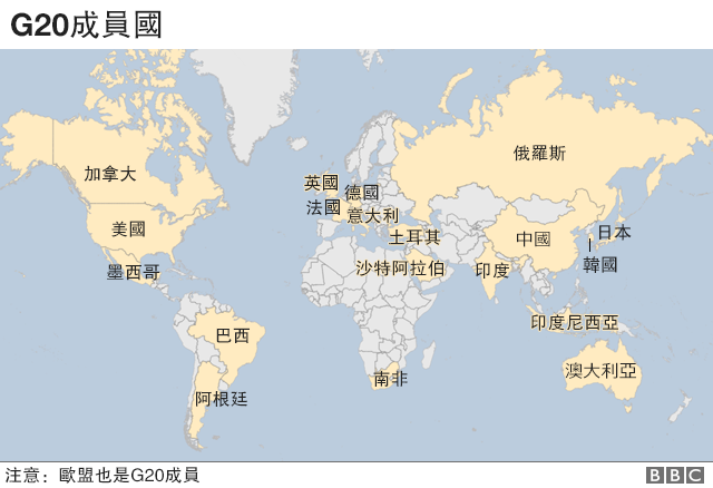 G20成員國