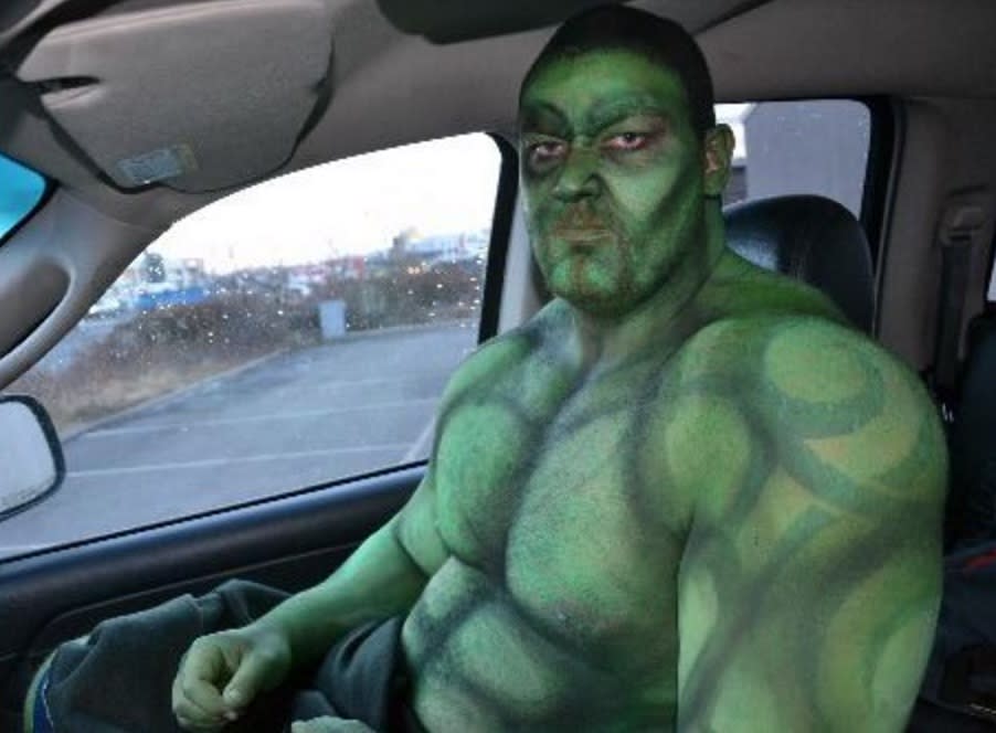 Never forget that time Gregor “The Mountain” Clegane dressed up as the Hulk for a boy’s birthday party