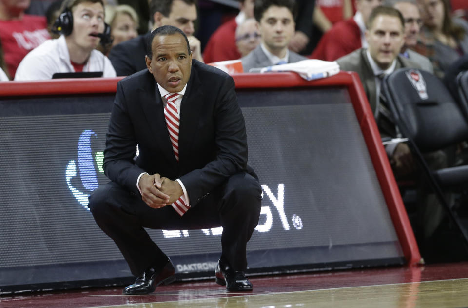 NC State snagged the first big win of the Kevin Keatts era, toppling No. 2 Arizona on Wednesday night. (AP)