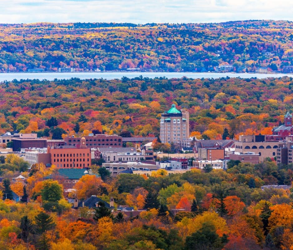 Downtown Traverse City<p>Gary Ennis/Getty Images</p>