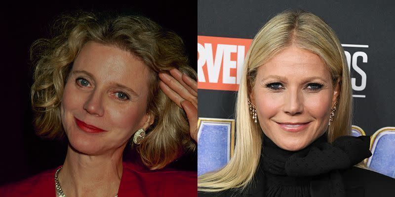 Blythe Danner and Gwyneth Paltrow at 46