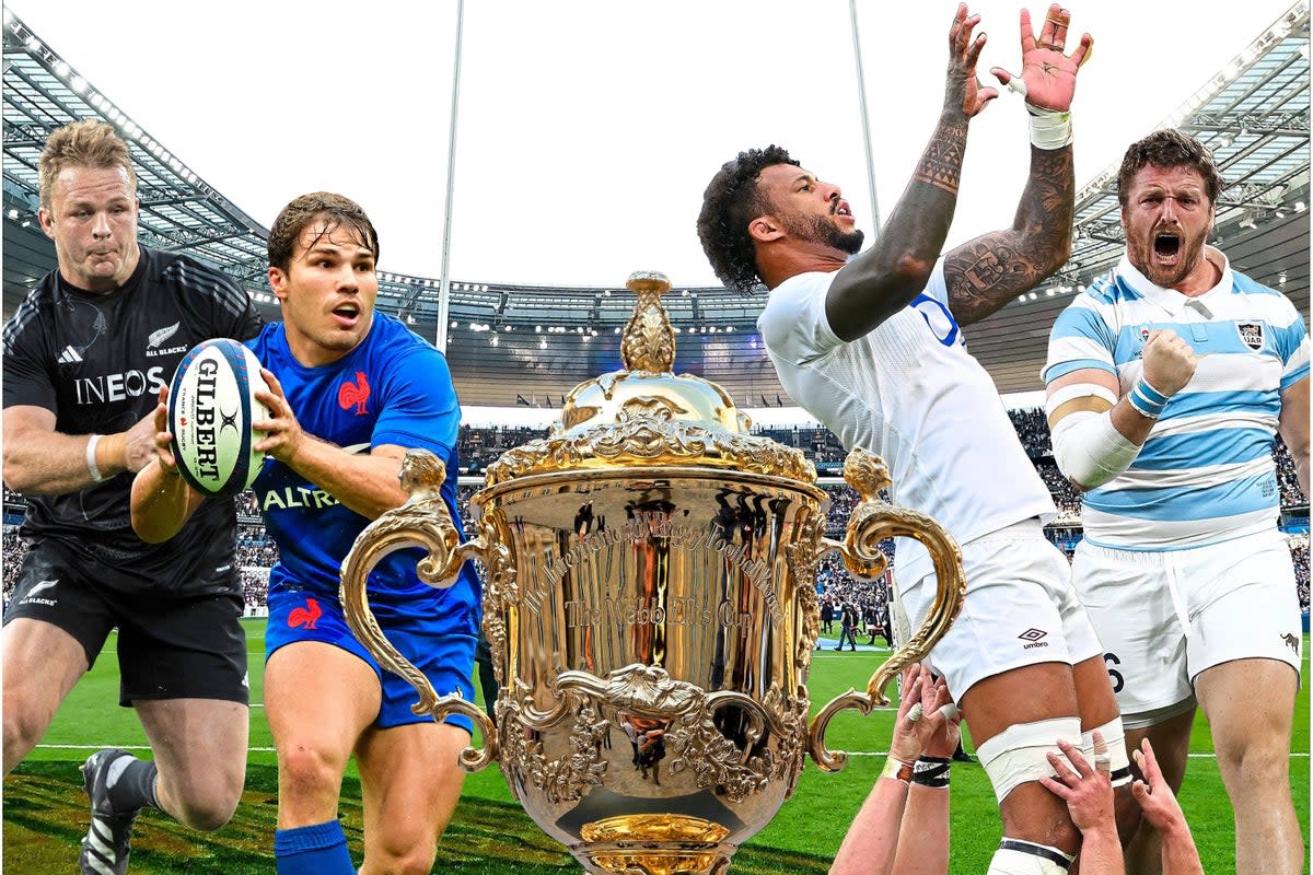 The Rugby World Cup is set to start on Friday with the hosts, France, playing the All Blacks (Evening Standard)