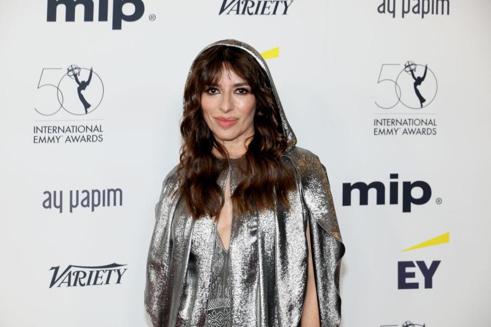 sabrina impacciatore at the 50th international emmy awards