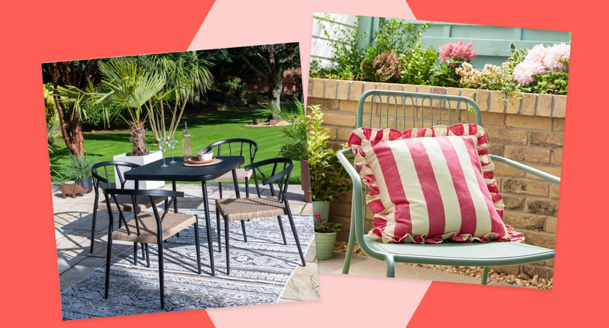 Dunelm's garden furniture range looks a lot more expensive than it is