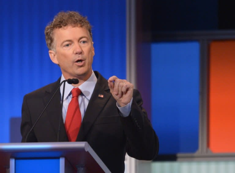 Kentucky Senator Rand Paul berated Donald Trump in this August 6, 2015 debate but it did minimal damage, and the Kentucky insurgent has slipped in the polls