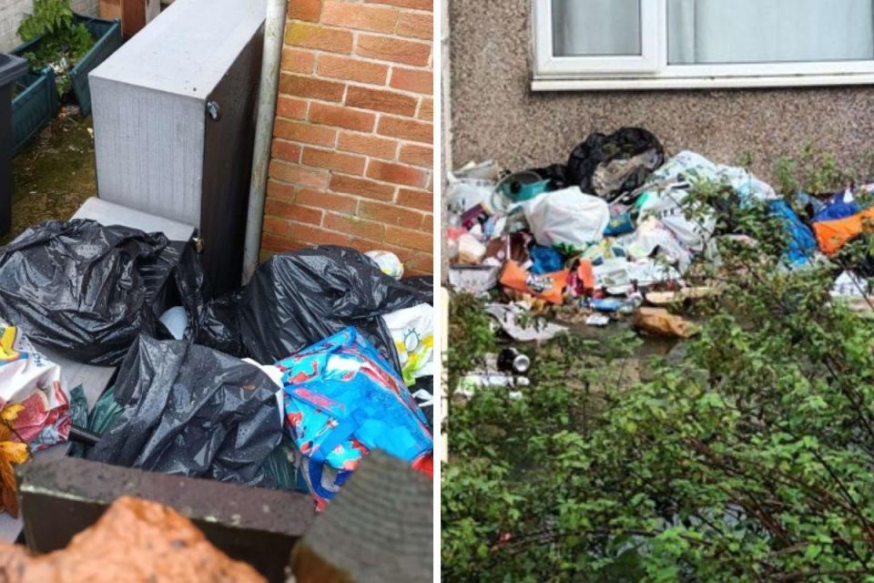 Two Spennymoor residents have been prosecuted and fined after failing to remove waste from their properties on South Street and Craddock Street <i>(Image: Durham County Council)</i>