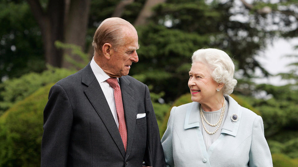 Prince Philip and the Queen