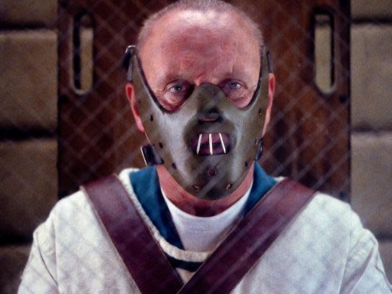 Monster movie: Anthony Hopkins as Hannibal Lecter in ‘Red Dragon’ (Rex)