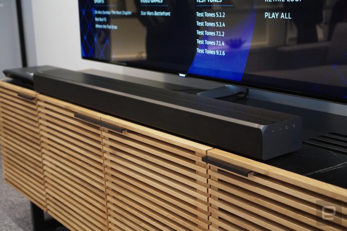 Lys Sinewi Bogholder Samsung's Dolby Atmos soundbar system will cost $1,499 | Engadget