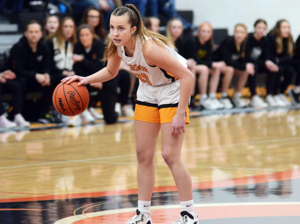 For a second straight season, Harbor Springs sophomore Olivia Flynn was named a Division 3 first team AP All-State basketball player for the Rams.