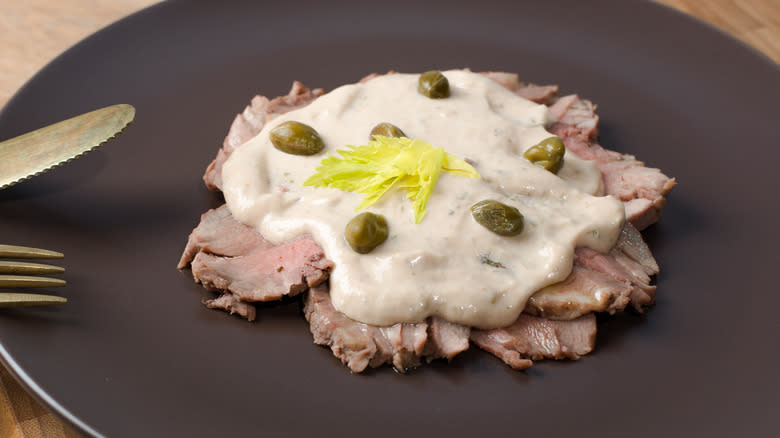 vitello tonnato veal with sauce