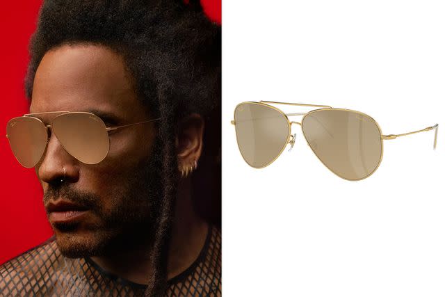 <p>Ray Ban</p> Lenny Kravitz for Ray-Ban