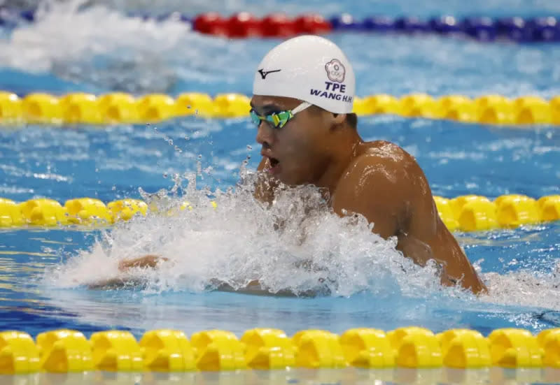 ▲王星皓在杭州亞運游泳項目200混合式決賽排名第6，無緣奪牌。（圖／中華奧會提供）