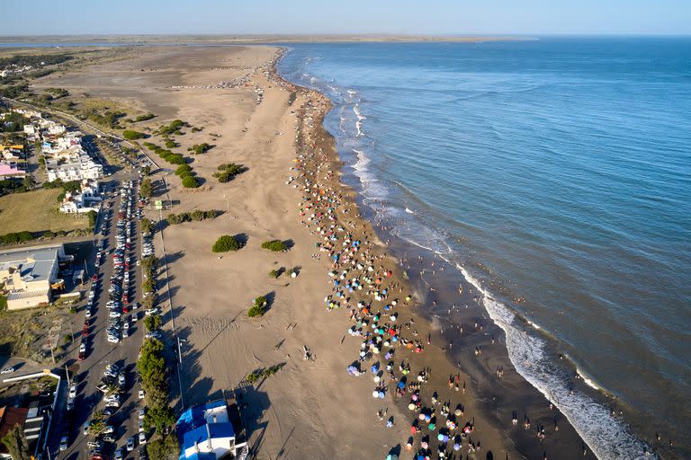 El balneario es muy visitado durante el verano