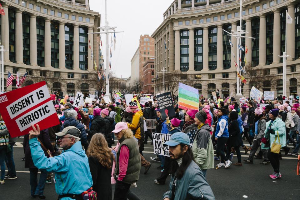 Scenes from the Women’s March on Washington