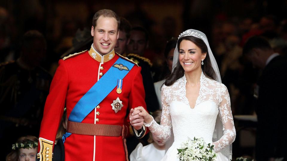 He had his favourite cake at his wedding to Catherine