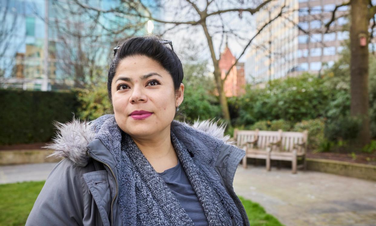 <span>Gabriela Rodriguez said she was ‘thankful’ for protests on her behalf by the United Voices of the World union.</span><span>Photograph: David Levene/The Guardian</span>