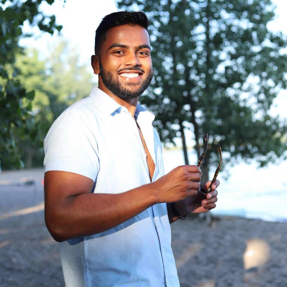 Sunthar Vykunthanathan, Eelam Tamil Canadian whose parents fled Sri Lanka during the Civil War. (Myuri Thiruna)