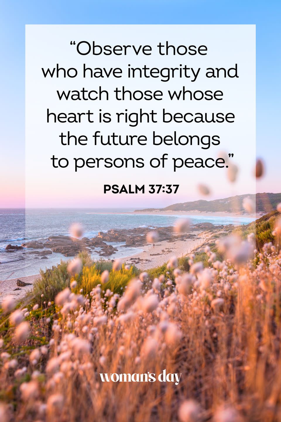 34) Psalm 37:37