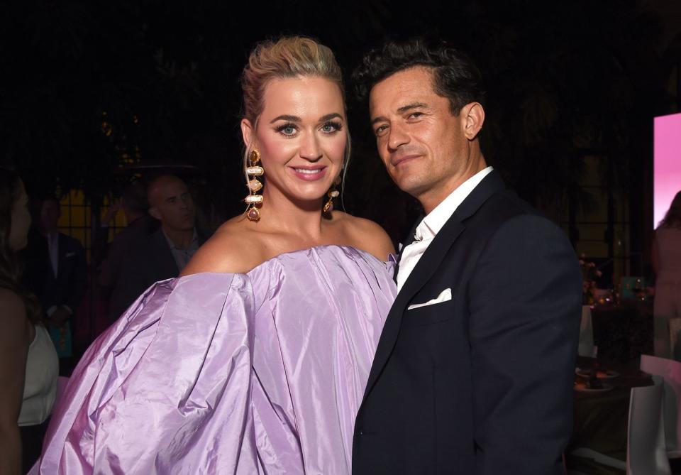 Katy Perry and Orlando Bloom